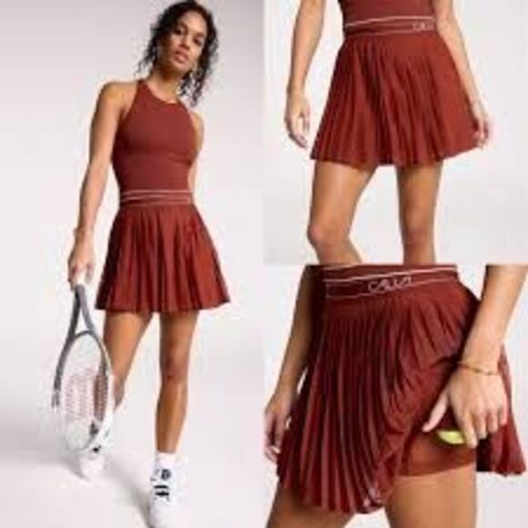 CALIA Women’s Pleated Mesh Skort NEW NWT - Picture 1 of 7